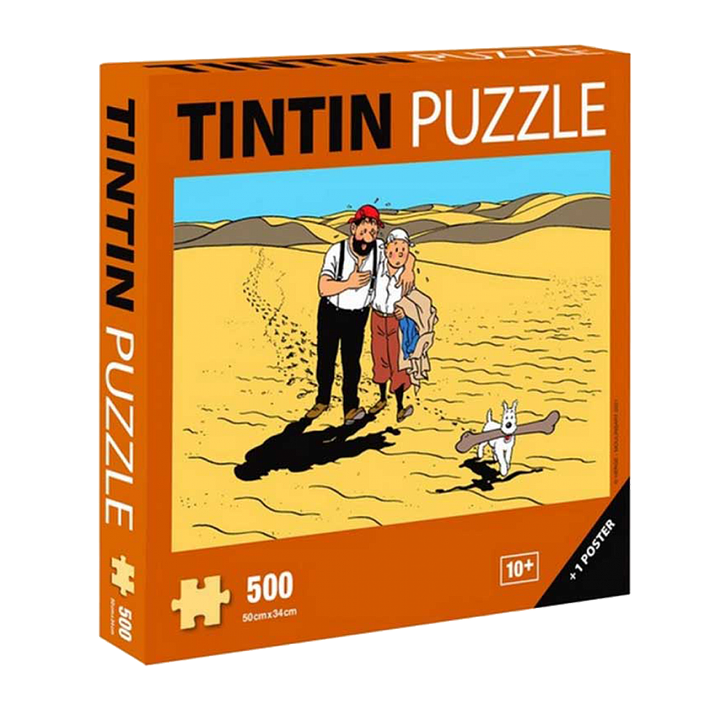 Tintin – Puzzle 500 pces « Le pays de la soif »