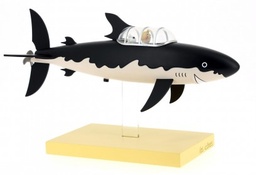 Tintin Figurine résine Les icônes - Tintin dans sous-marin requin
