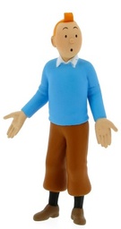 Tintin PVC - Tintin en pull bleu