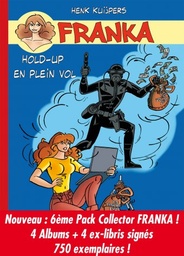 Franka Pack Collector 6 (Tomes 3-4-9-24) (dos rouge)