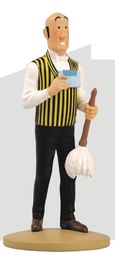 Tintin Figurine résine #031 - Nestor au plumeau