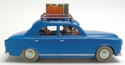 Voiture Tintin 1/43è #035 – Taxi Peugeot 403 de Moulinsart "Les bijoux de La Castafiore" (1960) (bte bordeaux)