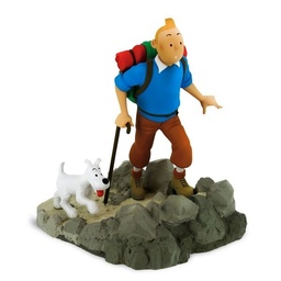 Tintin Figurine résine - Tintin randonneur