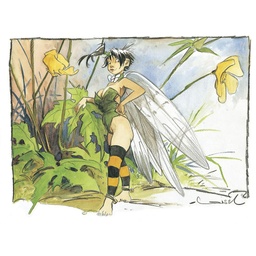 Ex-Libris Loisel Peter Pan - Fée Clochette /1 (30x40)