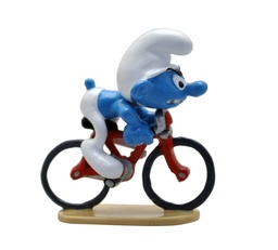 Figurine métal Les Schtroumpfs - Pixi origine 3 - Le cycliste