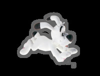 Astérix PVC - Idéfix qui court