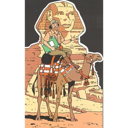 Ex-Libris Blake & Mortimer Le mystère de la grande pyramide silhouette