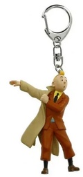 Tintin Porte-clé PVC – Tintin met son trench (6cm)