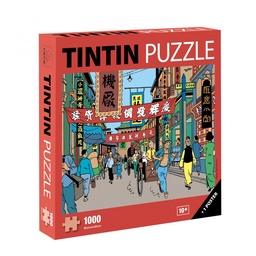 Tintin – Puzzle 1000 pces « Rue de Shangai »