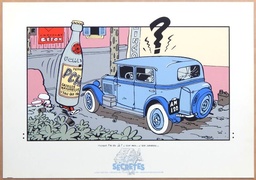 Poster Spirou & Fantasio - Psssit (35x50)