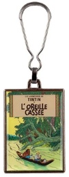 Tintin Porte-clé métal - Couverture T06 L'oreille cassée couleurs