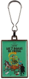 Tintin Porte-clé métal - Couverture T13 Les 7 boules de cristal