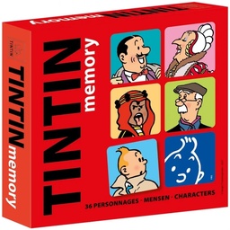 Tintin Jeu memory - 36 personnages