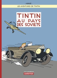 Les Aventures de Tintin - Fac Similé N/B colorisé T01 - Tintin au pays des Soviets