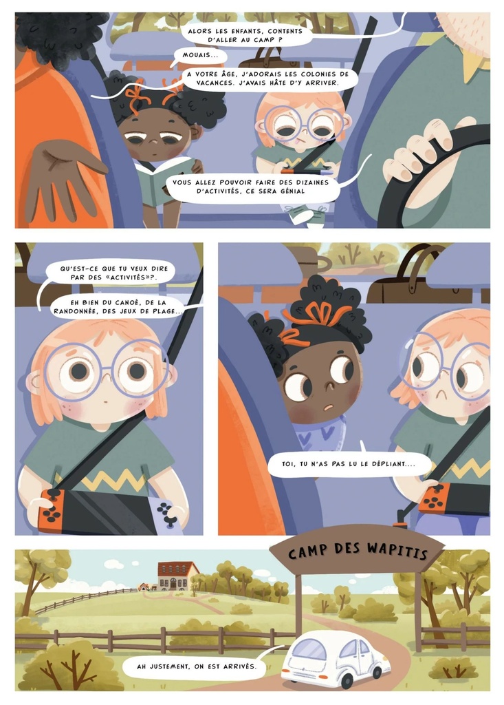 Le Club Sherlock  Holmes - Le camp de vacances