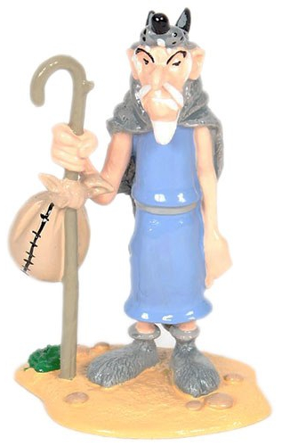 Figurine métal Astérix - Prolix le devin (Pixi)