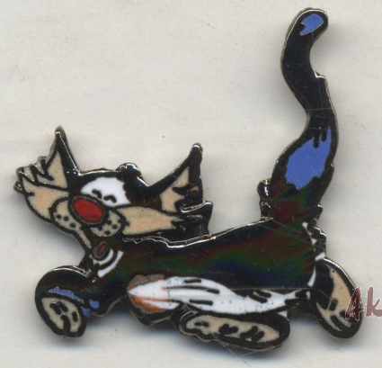 Pin’s Gaston Lagaffe - Le chat de Gaston
