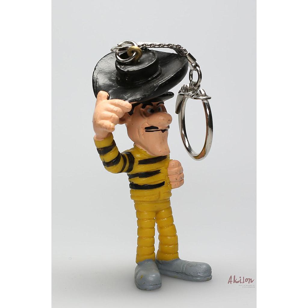 Figurine porte-clé PVC Lucky Luke - Jack Dalton saluant