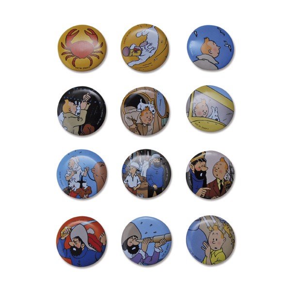 Badge Tintin - Badges métal - divers