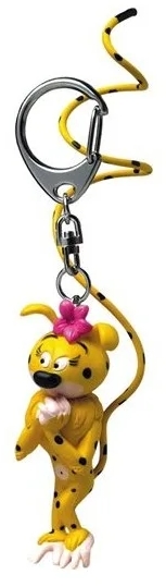 Figurine porte-clé PVC Marsupilami - Maman Marsu
