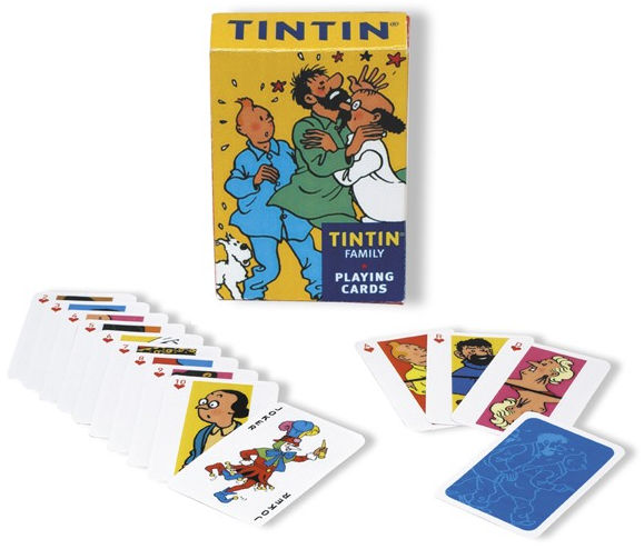 Tintin Cartes à jouer - Les personnages