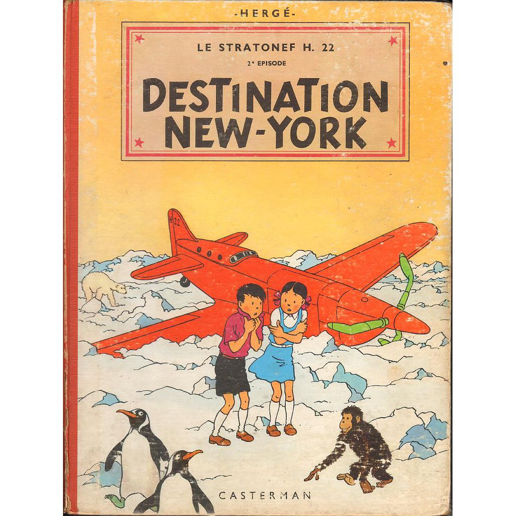 Jo, Zette et Jocko - EO T02 - Destination New-York (B5 1951)