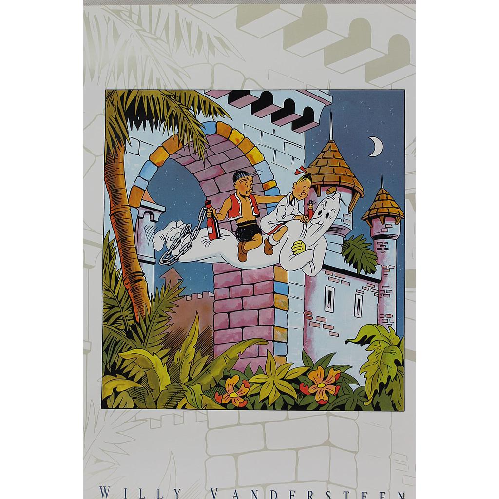 Poster Vandersteen - Bob & Bobette - Ile d'Amphoria