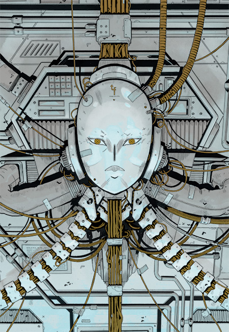 Carbone & Silicium Sérigraphie Numérotée & Signée