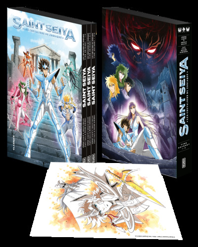 Coffret Saint Seiya - Time Odyssey T 1 & 2 & 3 + ex libris