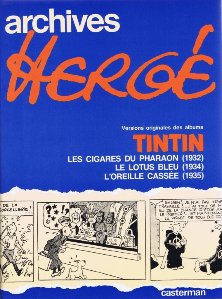 Archives Hergé - EO T03 - Archives Hergé