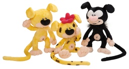 Peluche Marsupilami Bibi Bobo & Bibu 18cm