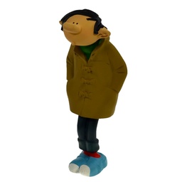 Figurine résine Gaston Lagaffe - En duffelcoat (Leblon-Delienne)