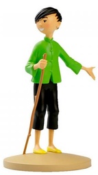 Figurine résine Tintin - #008 - Tchang montre Hou-Kou