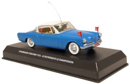 Voiture Spirou & Fantasio 1/43 #13 Studebaker Starliner 1953 - T07 Le dictateur et le champignon