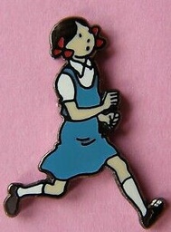 Pin's Jo, Zette et Jocko - Zette courant