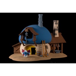 Figurine résine – Maison du Schtroumpf bricoleur (Fariboles)