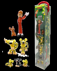 Figurine PVC Marsupilami - Spirou et la famille Marsupilami - Tubo 7 personnages