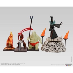 Figurine résine Donjon Crépuscule - Coffret Marvin Rouge - Le Grand Khan - Le Roi Poussière - Orlondow (Attakus)