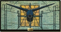 Tableau en bois Blake & Mortimer - T03 Le secret de l'Espadon - L'Espadon devant le sas