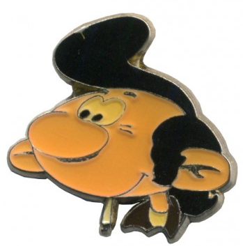 Pin’s Gaston Lagaffe - Lucien se fait la tête à Gaston