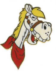 Pin’s Lucky Luke - Tête de Jolly Jumper