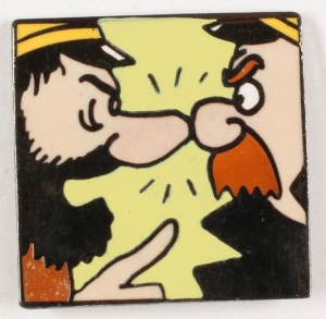 Pin’s Tintin Les capitaines Haddock et Chester