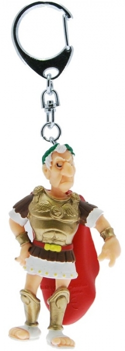 Figurine porte-clé PVC Astérix - César