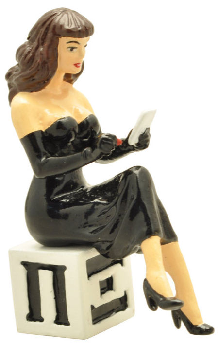 Pin-Up sur le cube pixi - Pixi origine