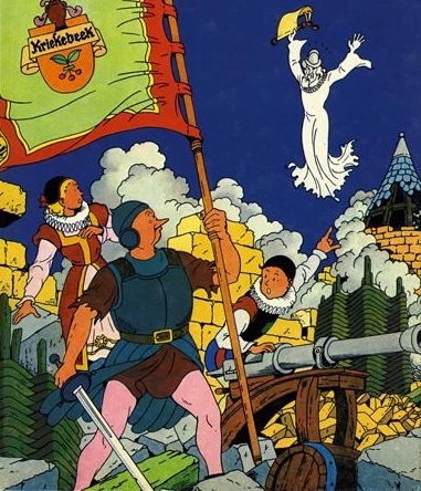 Poster Vandersteen - Bob & Bobette Le fantôme espagnol