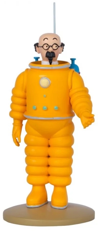 Tintin Figurine résine #113 - Tournesol en scaphandre lunaire