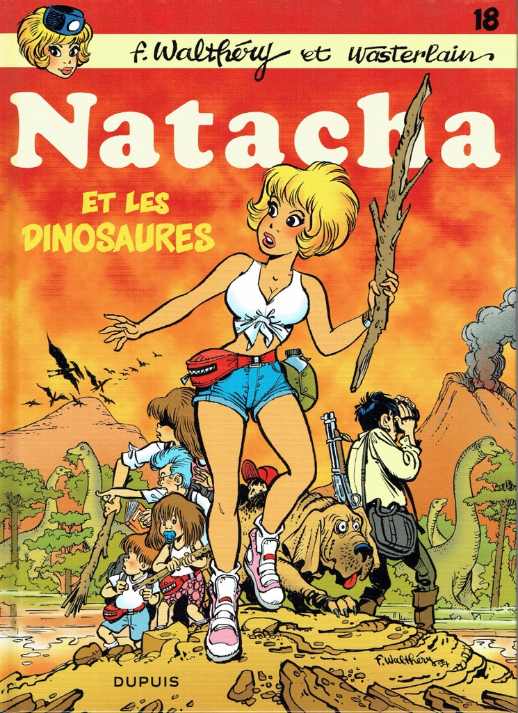Collection des "50" #02 - Supplément Natacha - T18 - Natacha et les dinosaures