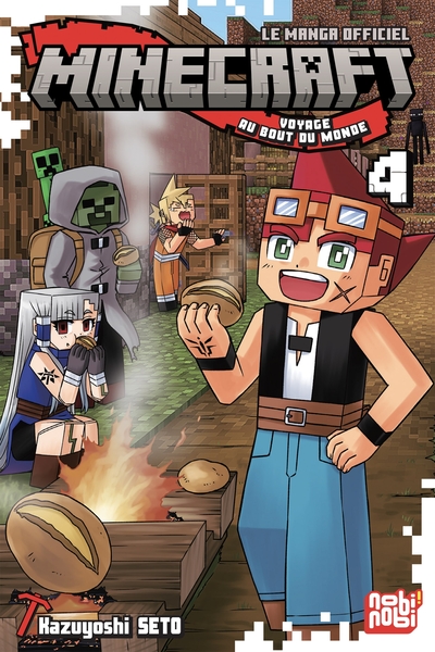Minecraft, le manga officiel - Voyage au bout du monde - T04