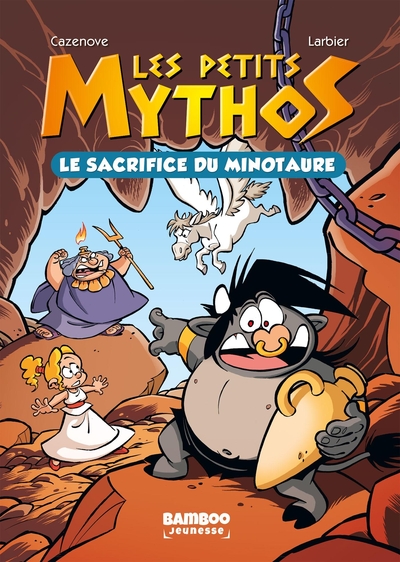 Les Petits Mythos - Roman T01 - Le sacrifice du Minotaure