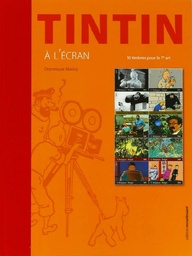 Tintin à l’écran + planche de 10 timbres